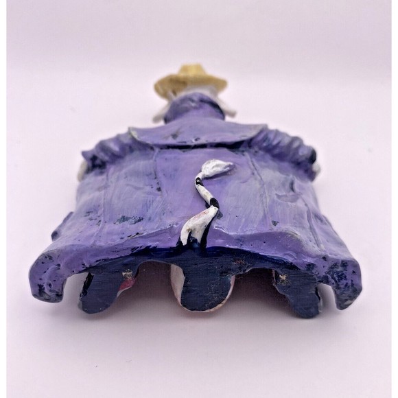 Cowboy Cow Figurine with Cowboy Boots Used - Picture 8 of 9